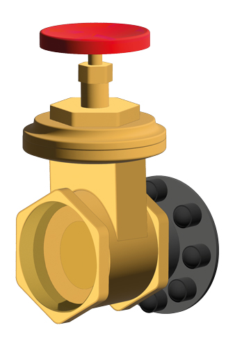 DN100 knife gate valve with polypro flange for flexible tanks